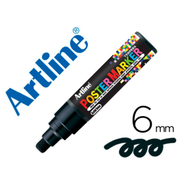 Artline EPP-6 Rotulador Poster Marker Punta Redonda 6 mm Color Negro Precio: 4.79000038. SKU: B1ECDRPA86