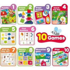 Lisciani Giochi 80243 Colección 10 Juegos Educativos Carotina Baby Autocorrectivos