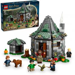 LEGO 76428 Harry Potter Cabaña de Hagrid: Una Visita Inesperada, set construible con minifiguras de Harry, Ron, Hermione y Hagrid +8 años