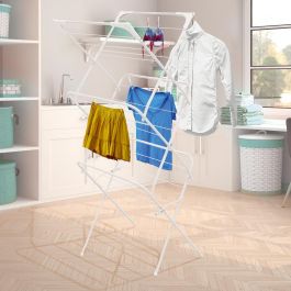 Je cherche une Idee Tendedero Acordeón 10 M Ma Petite Buand, Plegado 50x72 cm, Desplegado 48x44 cm, Altura 139 cm