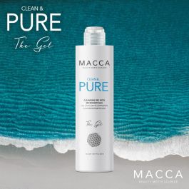 Macca Gel Limpiador Exfoliante CLEAN & PURE con Micropartículas Calmante y Antiinflamatorio 200 ml