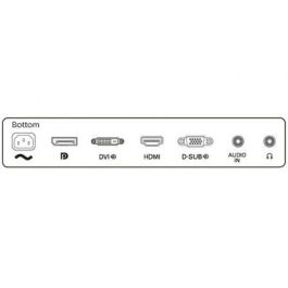 Monitor Profesional Philips S-Line 242S1AE 23.8"/ Full HD/ Multimedia/ Regulable en altura/Negro Monitor Profesional Philips S-Line 242S1AE 23.8"/ Full HD/ Multimedia/ Regulable en altura/Negro
