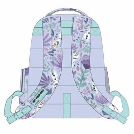 Mochila Escolar Frozen Lila