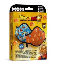 Dragon Ball Mask-2 Mascarilla Higiénica Premium Multicolor Niños 10-12 Años Dragon Ball Mask-2 Mascarilla Higiénica Premium Multicolor Niños 10-12 Años
