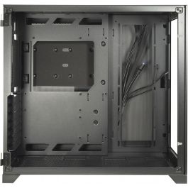 Inter-Tech C-703 Vision Midi Tower Negra ATX, micro ATX, Mini-ITX - Caja PC sin PSU