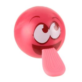 Jeux 2 momes Bola Emoti Lanzador Seche Pleure, Bola de Goma con Lengua para Lanzar Hasta 6 Metros