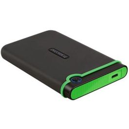 Transcend TS4TSJ25M3C Disco Duro Externo 2.5" StoreJet 25M3C 4TB USB 3.1 Gen 1 Tipo C, Resistente a Golpes