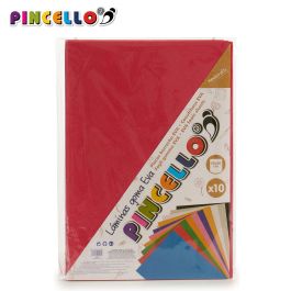 Juego 10 Laminas Goma Eva Rojo 20X30Cm Pincello (24 Unidades) Juego 10 Laminas Goma Eva Rojo 20X30Cm Pincello (24 Unidades)
