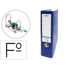 Elba Archivador de Palanca Carton Forrado PVC Rado Top Folio Lomo 80 mm Azul Precio: 4.49999968. SKU: B1HGN48ZZB