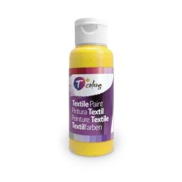 Tcolors Pintura Textil Amarilla 80 ml - Alta Adherencia y Flexibilidad, Aplicable con Rodillo, Pincel o Aerógrafo, Cubre Cualquier Tono de Amarillo Precio: 3.88999996. SKU: B1BETJEBN4