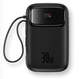 Powerbank Baseus P10055008113-00 Negro 10000 mAh Powerbank Baseus P10055008113-00 Negro 10000 mAh
