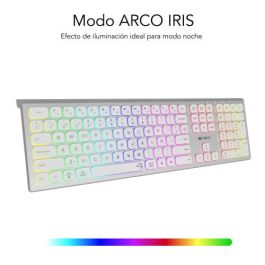 Subblim Teclado Bluetooth/2.4G Master Iluminado RGB, Conexión Triple, Compatible con Mac/iOS/Windows/Android, Teclas Cóncavas, Referencia SUBKB-3MIE300 Subblim Teclado Bluetooth/2.4G Master Iluminado RGB, Conexión Triple, Compatible con Mac/iOS/Windows/Android, Teclas Cóncavas, Referencia SUBKB-3MIE300