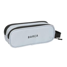 Portatodo Doble F.C. Barcelona Gris 21 x 8 x 6 cm