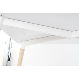 DKD Home Decor Mesa Comedor Shenglong basics Scandi urban Blanco 120 x 80 x 74 cm