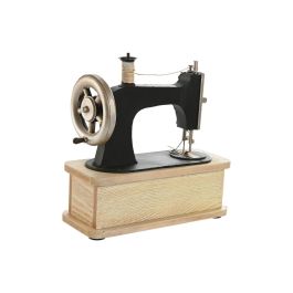 Decoracion Vintage DKD Home Decor Negro Burdeos 12 x 23.5 x 23 cm (2 Unidades) Decoracion Vintage DKD Home Decor Negro Burdeos 12 x 23.5 x 23 cm (2 Unidades)