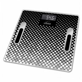 Báscula Digital de Baño UFESA BE1855 Negro/Blanco 30 x 30 cm Negro Precio: 24.78999963. SKU: B1KG6AE4EF