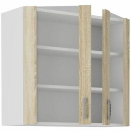 SARA SARA80GS Armario alto con 2 puertas, Decoración roble Sonoma, L80xP31xH71,5 cm - Hecho en Polonia SARA SARA80GS Armario alto con 2 puertas, Decoración roble Sonoma, L80xP31xH71,5 cm - Hecho en Polonia
