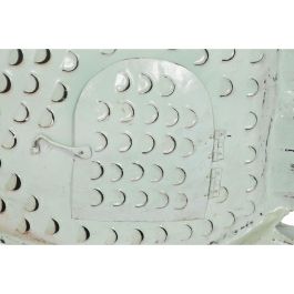 DKD Home Decor Metal fishes 2c24 Pez Portavela Decoracion Hogar Azul Celeste Metal 108 x 80 x 16 cm