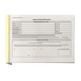 Liderpapel Subcontratacion Juego 10 Hojas Autocopiativas Tamaño Folio