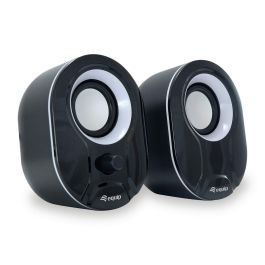 Altavoces PC Equip 245333 Negro Negro/Blanco 3 W Altavoces PC Equip 245333 Negro Negro/Blanco 3 W