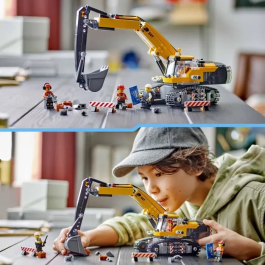 LEGO Excavadora De Obra Amarilla City 60420 Juguete Construcción +8 años