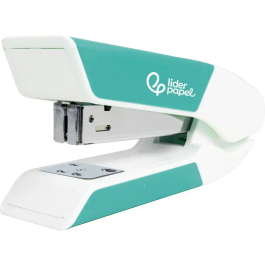 Liderpapel Grapadora Sobremesa Plástico Mecanismo Metálico, Capacidad +20 Hojas, Incluye 1000 Grapas 26/6 y Extraegrapas, Colores Surtidos, 130mm