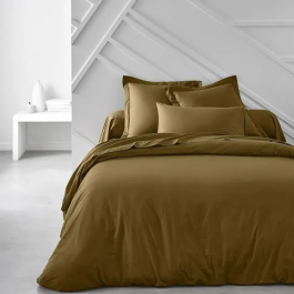 Today TOD3574643501073 Juego de Cama Esencial 140 x 200+30 cm para 2 Personas 100% Algodón Color Bronce