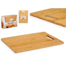 Tabla de cortar bambú rectangular con asa 38x28 cm Kinvara (12 Unidades) Precio: 53.8899999. SKU: B128YS8V3L