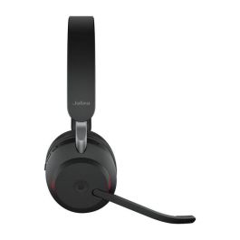 Jabra Evolve2 65 Auriculares Inalámbricos Estéreo MS Teams Link380c - Micrófonos Profesionales, Cancelación Ruido Pasiva, 37h Batería, Negro Jabra Evolve2 65 Auriculares Inalámbricos Estéreo MS Teams Link380c - Micrófonos Profesionales, Cancelación Ruido Pasiva, 37h Batería, Negro