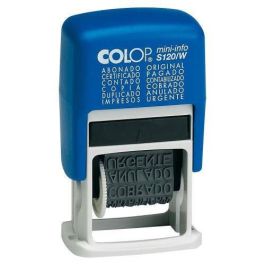 Colop Sello Printer S120-W 4 mm Formula Español Azul-Negro Precio: 8.79000023. SKU: S8403606