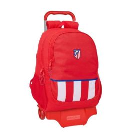 Mochila Escolar con Ruedas Atlético Madrid Rojo 32 x 44 x 16 cm Precio: 49.50000011. SKU: B15TJZ46YL