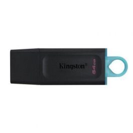 Kingston DataTraveler Exodia Memoria USB 64GB USB 3.2 Gen 1 de Alto Rendimiento con Diseño Portátil y Tapa Protectora