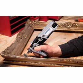 Dremel 577 Mango de precisión adicional para multiherramienta rotativa, adaptador ergonómico para máximo control y detalle en grabado y manualidades.