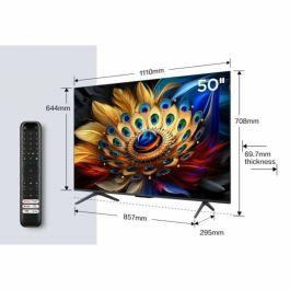 Smart TV TCL 50C655 50 50" 4K Ultra HD LED HDR D-LED QLED