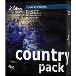 Juego Country Music - Hh15, Crash 17" & 19", Crash/Ride 20" Juego Country Music - Hh15, Crash 17" & 19", Crash/Ride 20"