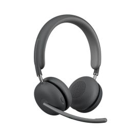 Logitech 981-001311 A00174 A00172 Zone Wireless 2 UC Auriculares Inalámbricos Bluetooth 5.2 Grafito para Oficina con Cancelación de Ruido Activo