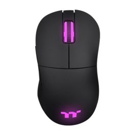 Thermaltake GMO-DMS-HYOOBK-01 Ratón Gaming Óptico Inalámbrico Bluetooth 19000 DPI Mano Derecha Negro