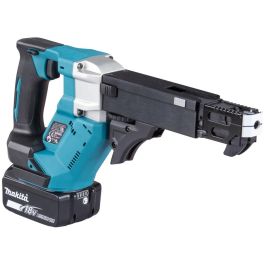 Makita DFR552Z Atornillador de Tornillos Automático Inalámbrico sin Escobillas 18V - Pistola Atornilladora de Yeso