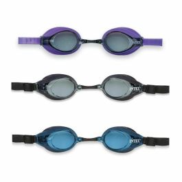 Lente natacion silicona anti-vaho 3 colores sdos (+8 años) - modelos surtidos