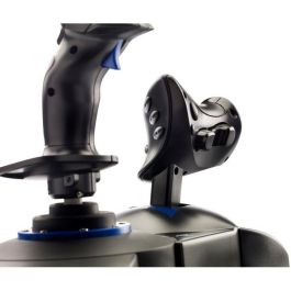 Thrustmaster T.Flight Hotas 4 Palanca de mando para PC y PlayStation 4, USB 2.0, Negro/Azul