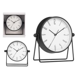 Reloj Con Soporte Metal Giftdecor 19X18CM (12 Unidades) Precio: 68.94999991. SKU: B1DYE5X7HA