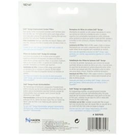 Cat It Filtros de Carbón de Repuesto para Baño 2 Unidades Eliminación de Olores para Bandejas de Arena Cubiertas