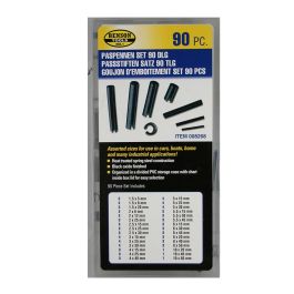 Benson Set 90 pasadores elásticos varios, acero, color metálico Precio: 8.49999953. SKU: S7901508