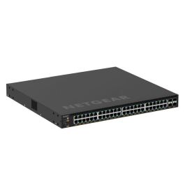 NETGEAR Gsm4352-100Nes Switch Gestionable Gigabit Ethernet 52 Puertos, 48 PoE+ (236W-1440W), 4xSFP+ para Redes Avanzadas