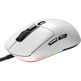 COUGAR Minos NEO Ratón Gaming Ambidextro, Óptico USB Tipo A, 6200 DPI, 6 Botones, Iluminación RGB, Blanco