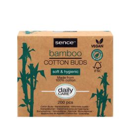 Sence Beauty Bastoncillos de Bambú con Algodón, 200 uds Precio: 1.88999943. SKU: B1AFSQRB8X