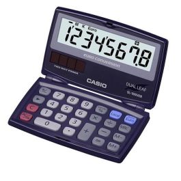 Casio Calculadora Bolsillo 8 Digitos Pantalla Grande Lcd Azul Marino Precio: 9.68999944. SKU: B14KYCHCDQ