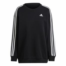Sudadera sin Capucha Mujer Adidas 3S Fl Os Swt Negro L/XL Precio: 48.50000045. SKU: B19ST585WB