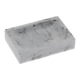 Jabonera Alexandra House Living Gris Acrílico Mármol 11 x 2 x 7 cm Precio: 13.50000025. SKU: B12K7FG5HS