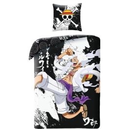 Juego de cama - ONE PIECE - Luffy Gear 5 - Microfibra - 1 funda nórdica 140 x 200 cm + 1 funda de almohada 63 x 63 cm Precio: 38.95232. SKU: B1A8P3M97H